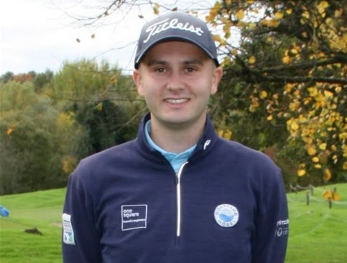 Leon Kalaitzidis auf dem Golfplatz